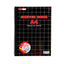 KAMI A4 Perforated Sketch Book 135GSM 18'S - side binding