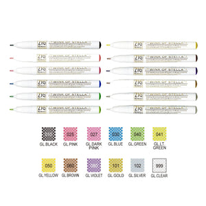 Zig Kuretake Memory System Wink of Stella - Pack of 12 Pens