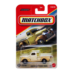 Matchbox 1940 Dodge V-Series Truck - Beige (119/125)