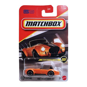 Matchbox 1965 Shelby Cobra 427 | Orange (3/4)