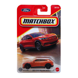 Matchbox 2021 Ford Mustang Mach-E - Dark Orange (39/125)