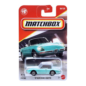 Matchbox '67 Alfa Romeo Duetto - Turquoise (04/125)