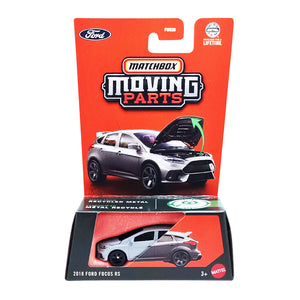 Matchbox Moving Parts | 2018 Ford Focus RS - Grey (JBW90)