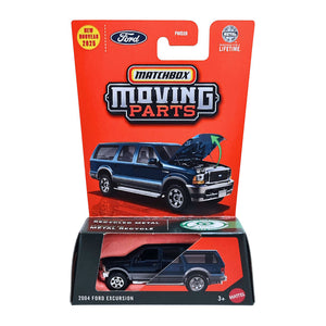 Matchbox Moving Parts | 2004 Ford Excursion - Blue (JBW67)