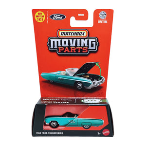 Matchbox Moving Parts | 1963 Ford Thunderbird - Turquoise (JBW68) - 887961672039