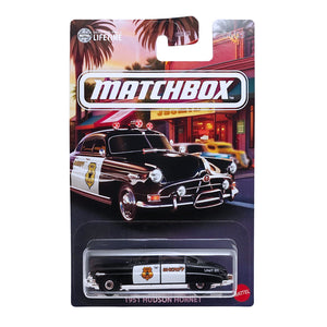 Matchbox 1951 Hudson Hornet | Black.White (JCG65) - 194735270507