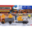 Matchbox Hitch & Haul Adventure Pack MBX Construction Zone | Tilt N' Tip / MBX Flat Trailer - Grey (JCN10)