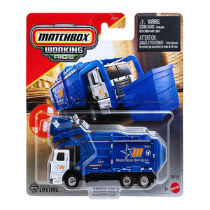 Matchbox Working Rigs | Garbage King XL - Blue (JBX76)