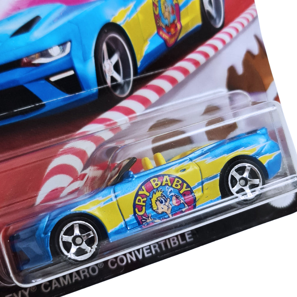 Matchbox '16 Chevy Camaro Convertible - Blue.Yellow (5/6)