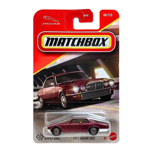 Matchbox 1977 Jaguar XJ6C - Maroon (06/125)