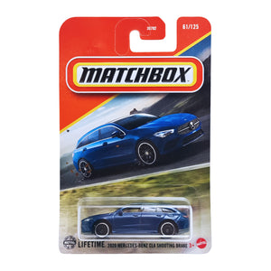 Matchbox 2020 Mercedes-Benz CLA Shooting Brake - Blue (61/125)