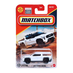 Matchbox 2024 Toyota Tacoma - White (65/125)