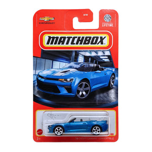 Matchbox '16 Chevy Camaro Convertible - Blue (31/100)