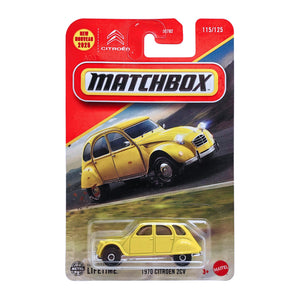 Matchbox 1970 Citroen 2CV - Yellow (115/125)