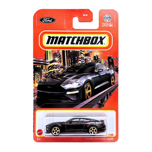 Matchbox '19 Ford Mustang Coupe - Black (98/100)