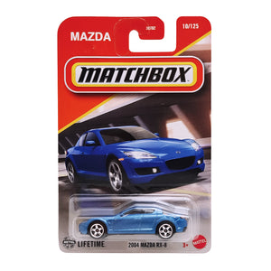 Matchbox 2004 Mazda RX-8 - Blue (10/125)