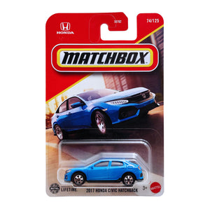 MATCHBOX 2017 Honda Civic Hatchback | Blue (74/125)