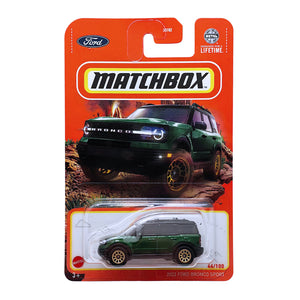 Matchbox 2022 Ford Bronco Sport | Green