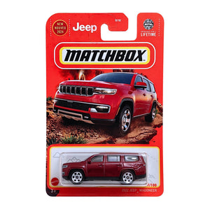 Matchbox 2022 Jeep Wagoneer - Dark Red (97/100)