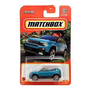 Matchbox 2023 Jeep Avenger - Blue Green (46/100)