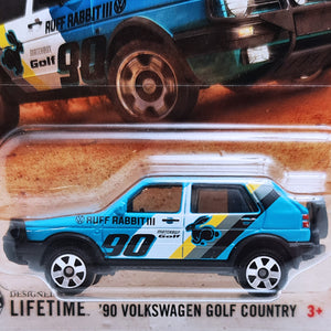 Matchbox '90 Volkswagen Golf County - Blue (22/125)