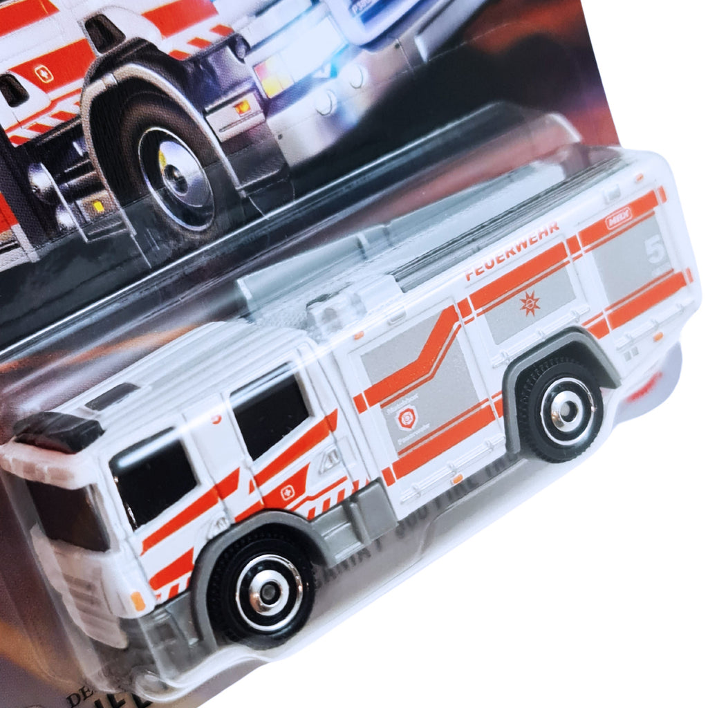 Matchbox Scania P 360 Fire Truck - White (16/125)