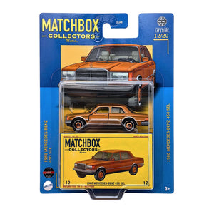 Matchbox Collectors | 1980 Mercedes-Benz 450 SEL - Orange (12/20)