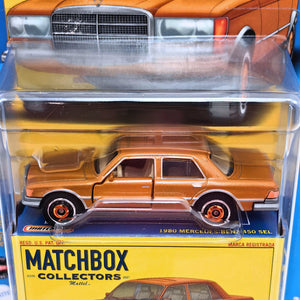 Matchbox Collectors | 1980 Mercedes-Benz 450 SEL - Orange (12/20)