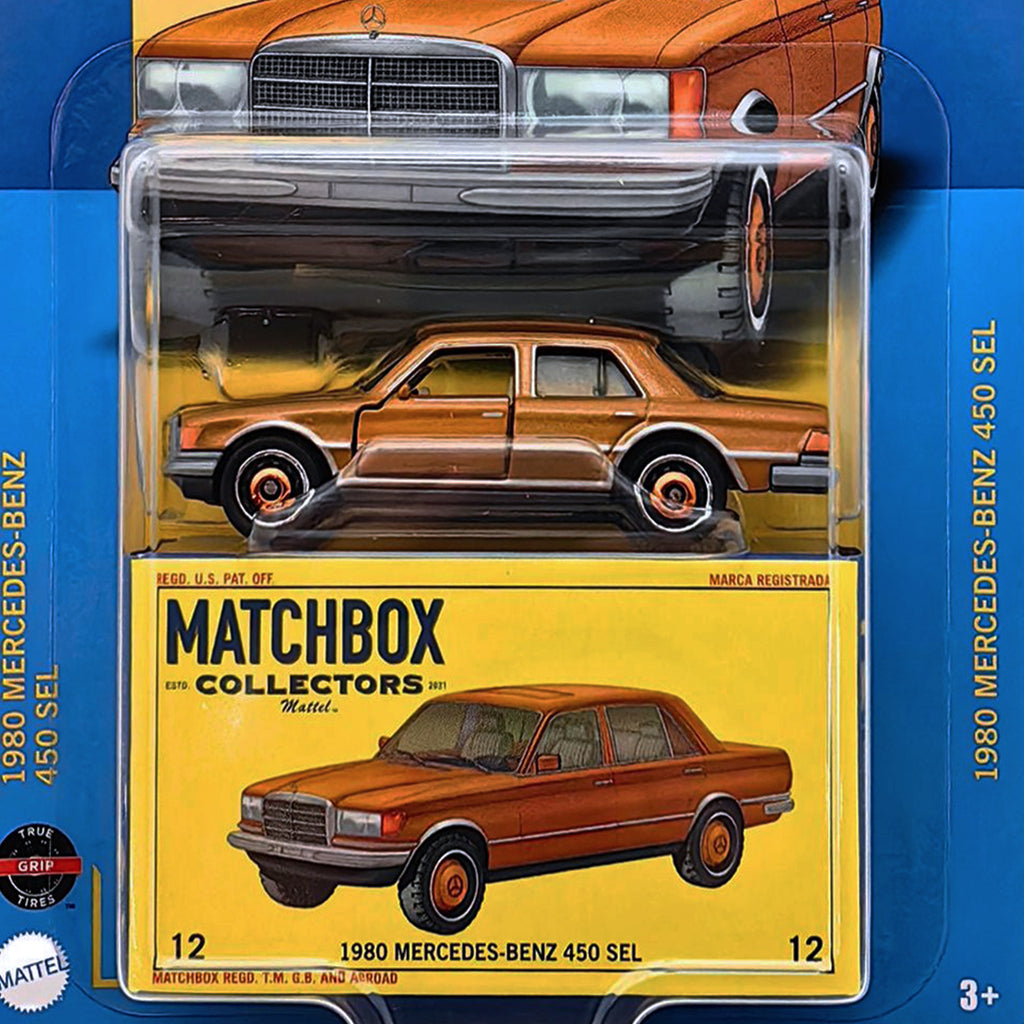 Matchbox Collectors | 1980 Mercedes-Benz 450 SEL - Orange (12/20)