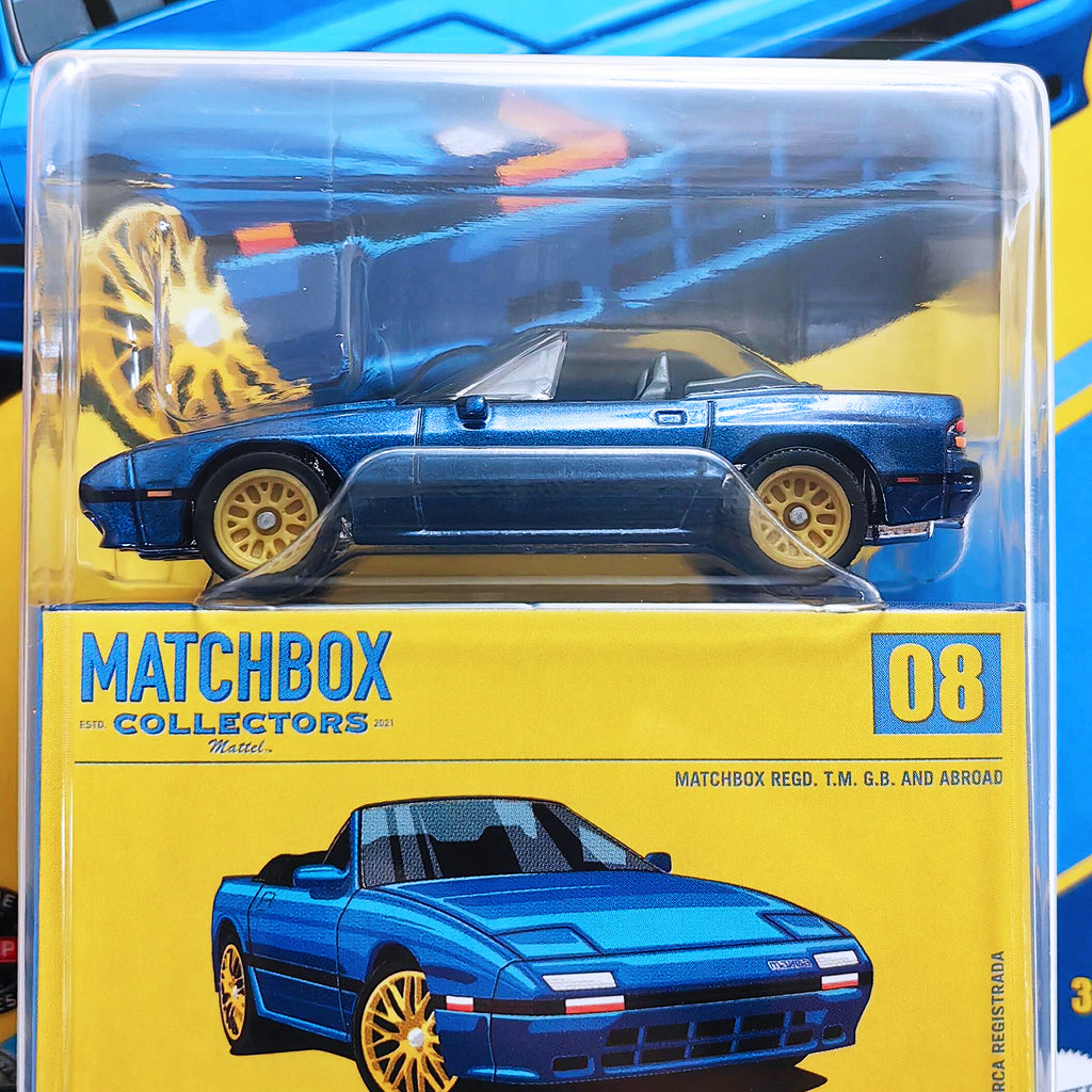 Matchbox Collectors | 1988 Mazda RX-7 - Blue (08/20)