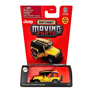 Matchbox FWD28 2016 Jeep Wrangler Rubicon - Yellow (JBW74)