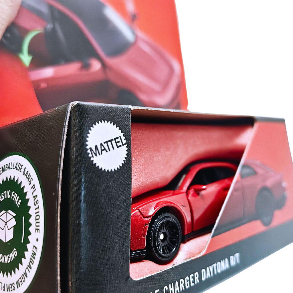 Matchbox MOVING PARTS | 2024 Dodge Charger Daytona R/T - Red (JBW53)