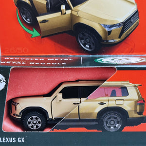 Matchbox Moving Parts | 2024 Lexus GX - Sand (JBW62)