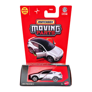 Matchbox Moving Parts | 2024 Polestar 3 - Silver (JBW61)