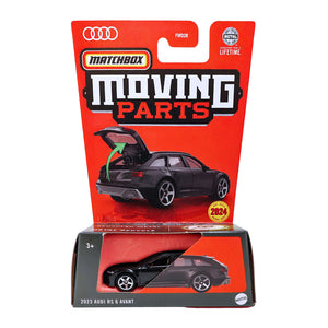 Matchbox Moving Parts | 2023 Audi RS 6 Avant - Black (HCM72)