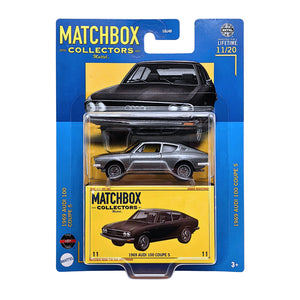 Matchbox Collectors | 1969 Audi 100 Coupe S - Grey (11/20)