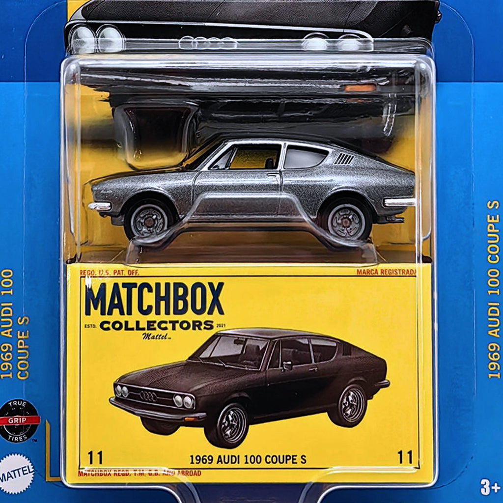 Matchbox Collectors | 1969 Audi 100 Coupe S - Grey (11/20)