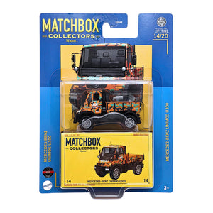 Matchbox Collectors | Mercedes-Benz Unimog U300 - Orange (14/20)