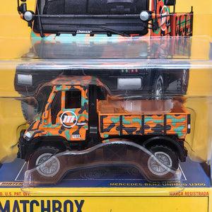 Matchbox Collectors | Mercedes-Benz Unimog U300 - Orange (14/20)