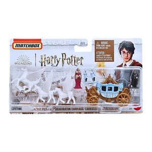 Matchbox Hitch & Haul | Harry Potter Beauxbaton Carriage / Carrosse De Beauxbatons - Blue (HVP32)