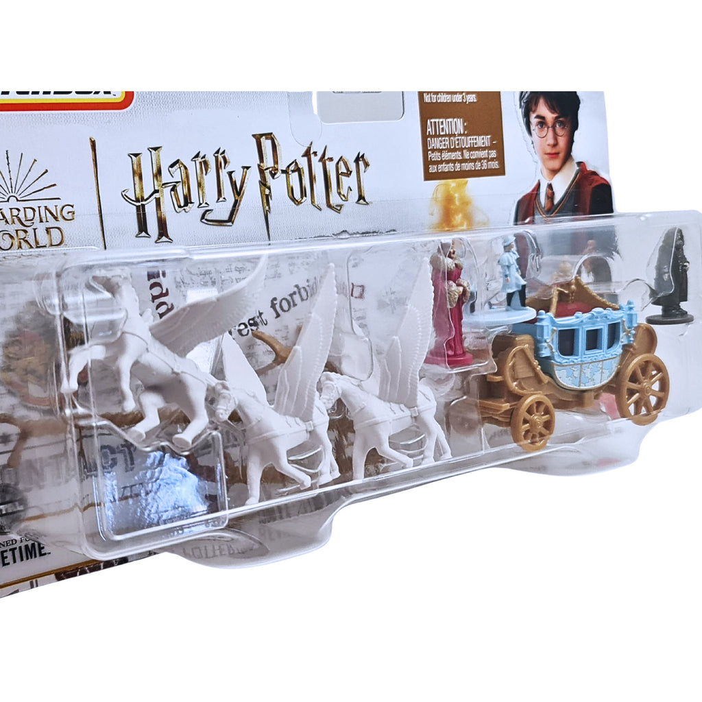 Matchbox Hitch & Haul | Harry Potter Beauxbaton Carriage / Carrosse De Beauxbatons - Blue (HVP32)
