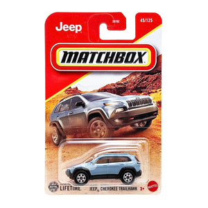 Matchbox Jeep Cherokee Trailhawk - BlueGrey (45/125)