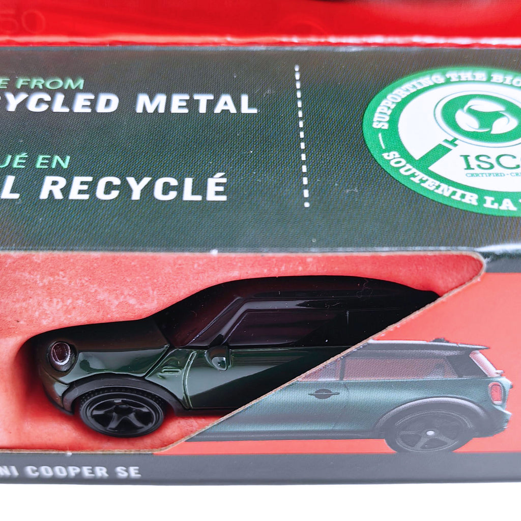 Matchbox Moving Parts | 2022 Mini Cooper SE - Bottle Green (JBW79)