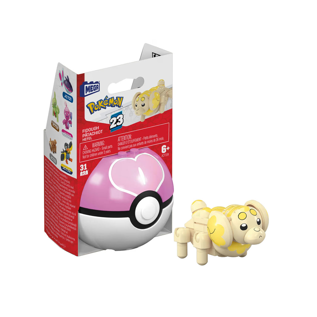 MEGA Pokemon Generations Poke Ball Collection | Fidough (JCT19) - 194735275700