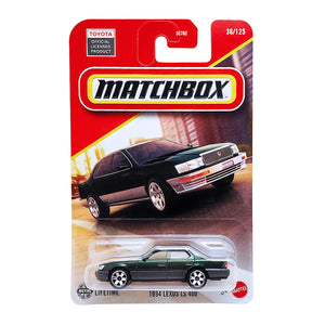 Matchbox 1994 Lexus LS 400 | Green (36/125)