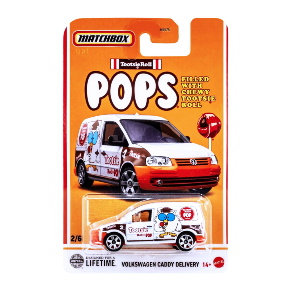 Matchbox Volkswagen Caddy Delivery - Orange.White (2/6)