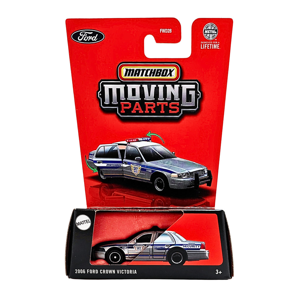 Matchbox FWD28 2006 Ford Crown Victoria - Silver (JBW82)