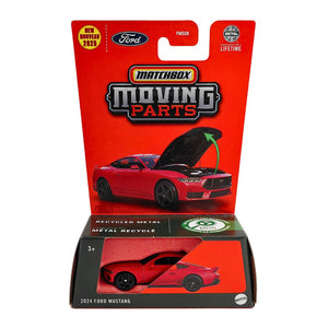 Matchbox Moving Parts | 2024 Ford Mustang - Red (JBW60)