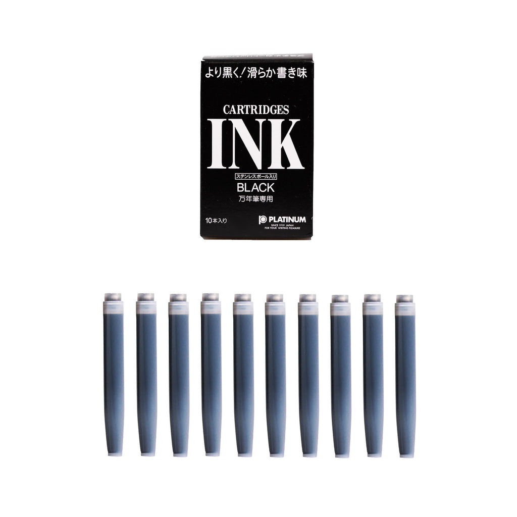 Platinum Dye Cartridge Ink - 10pcs - Black