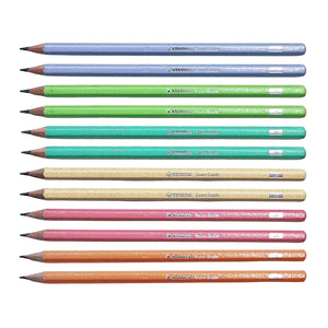 12PCS Stabilo Limited Edition Exam Grade 2B Pencils Shimmering Design